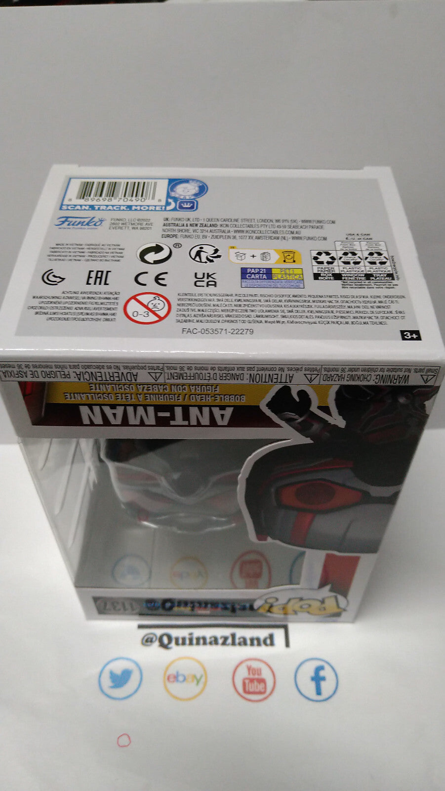 Funko Pop! ANT-MAN : QUANTUMANIA  N° 1137 Ant-Man (FU34)