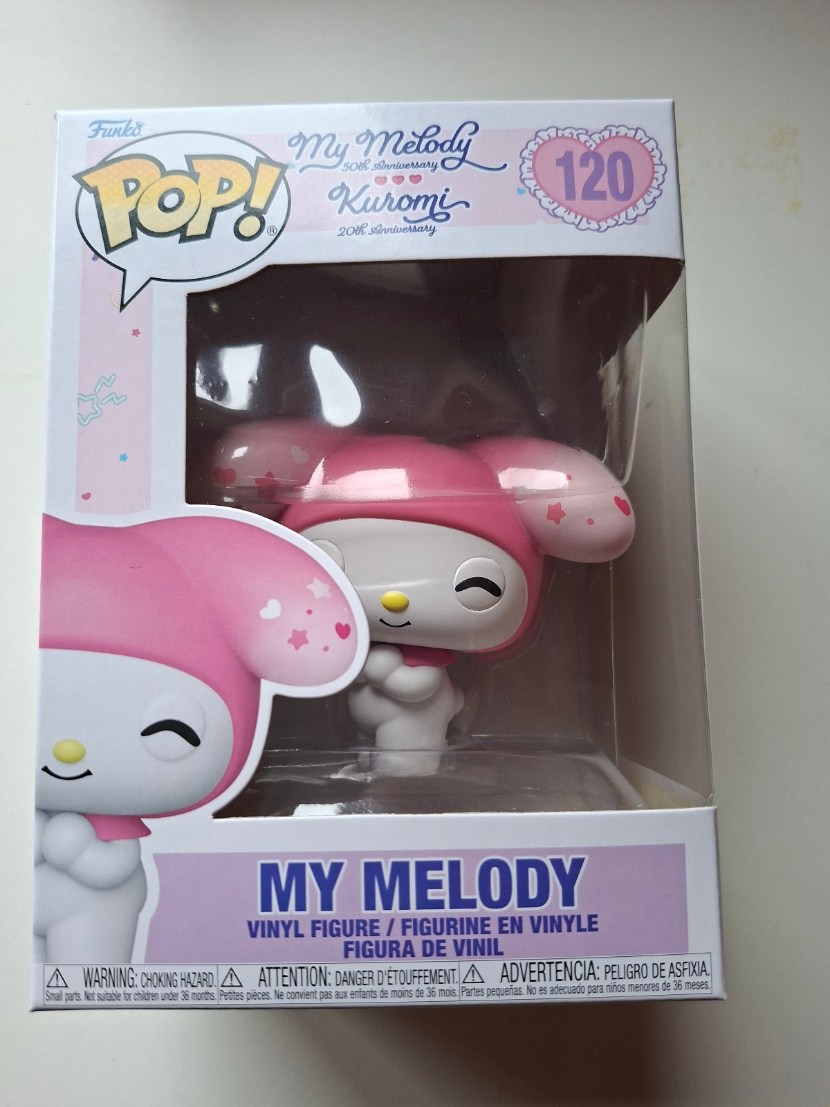 Funko Pop!  My Melody 50eme Anniversaire POP Sanrio N° 120  Melody (F53)