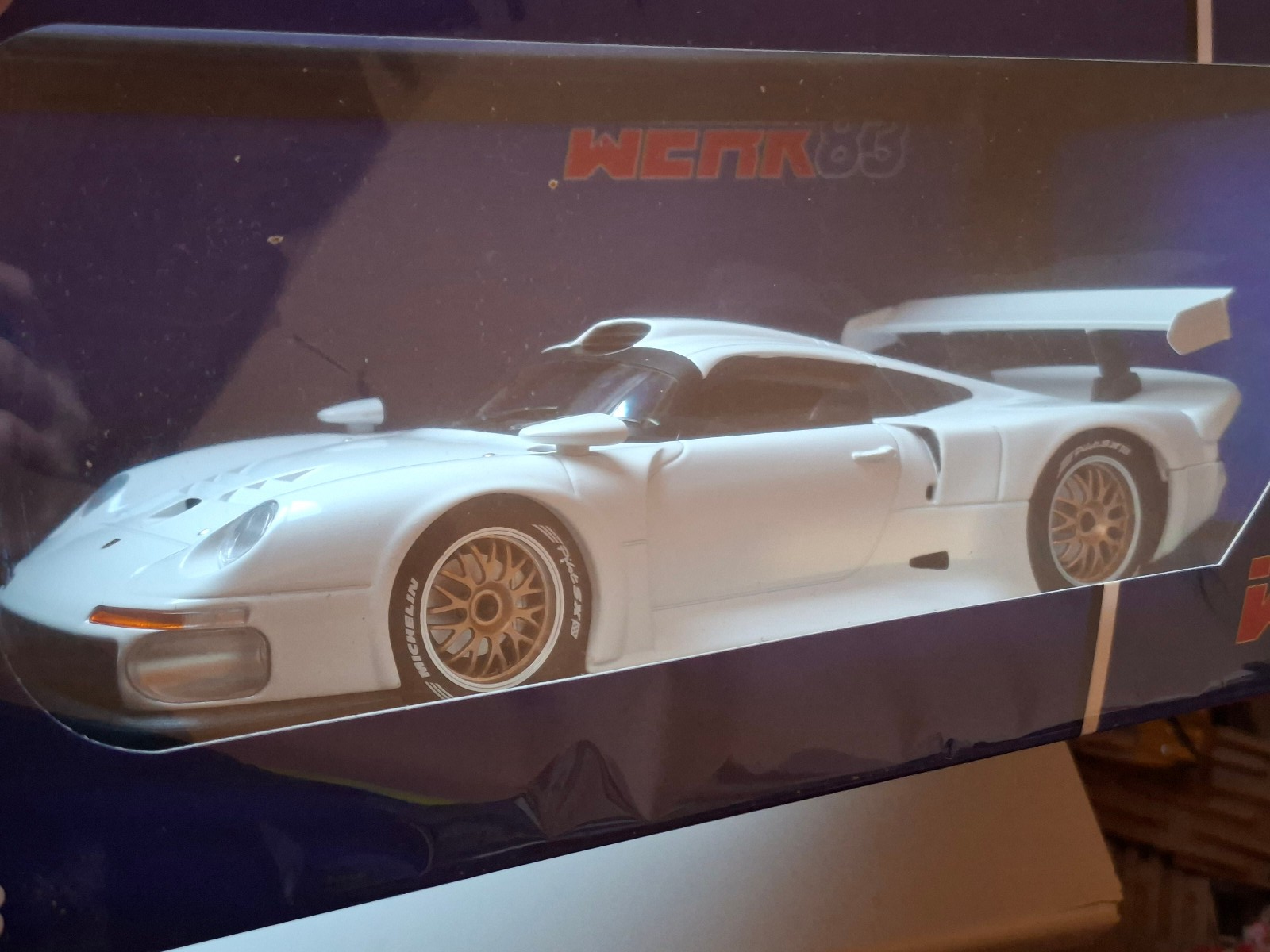 WERK83 1/18 Porsche 911 GT1 PLAIN BODY VERSION 1996