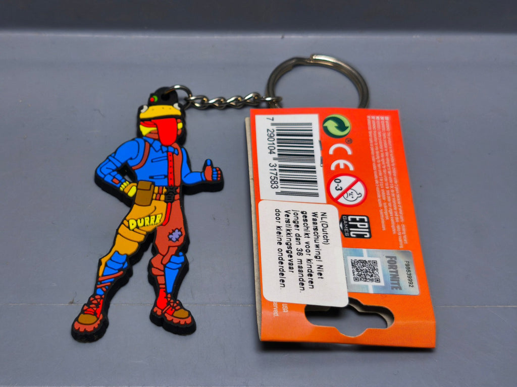 Epic Games Licence Keychain porte-clé Fortnite Skin Boss Burger (PR)