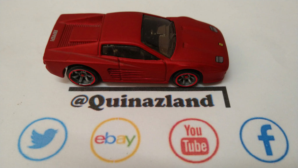 Hot Wheels Ferrari F512M 2007 Ferrari racer  (A35)