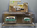 Greenlight Hitch & Tow 1971 Volkswagen Type 2 with surfboards & Teardrop  (CT04)