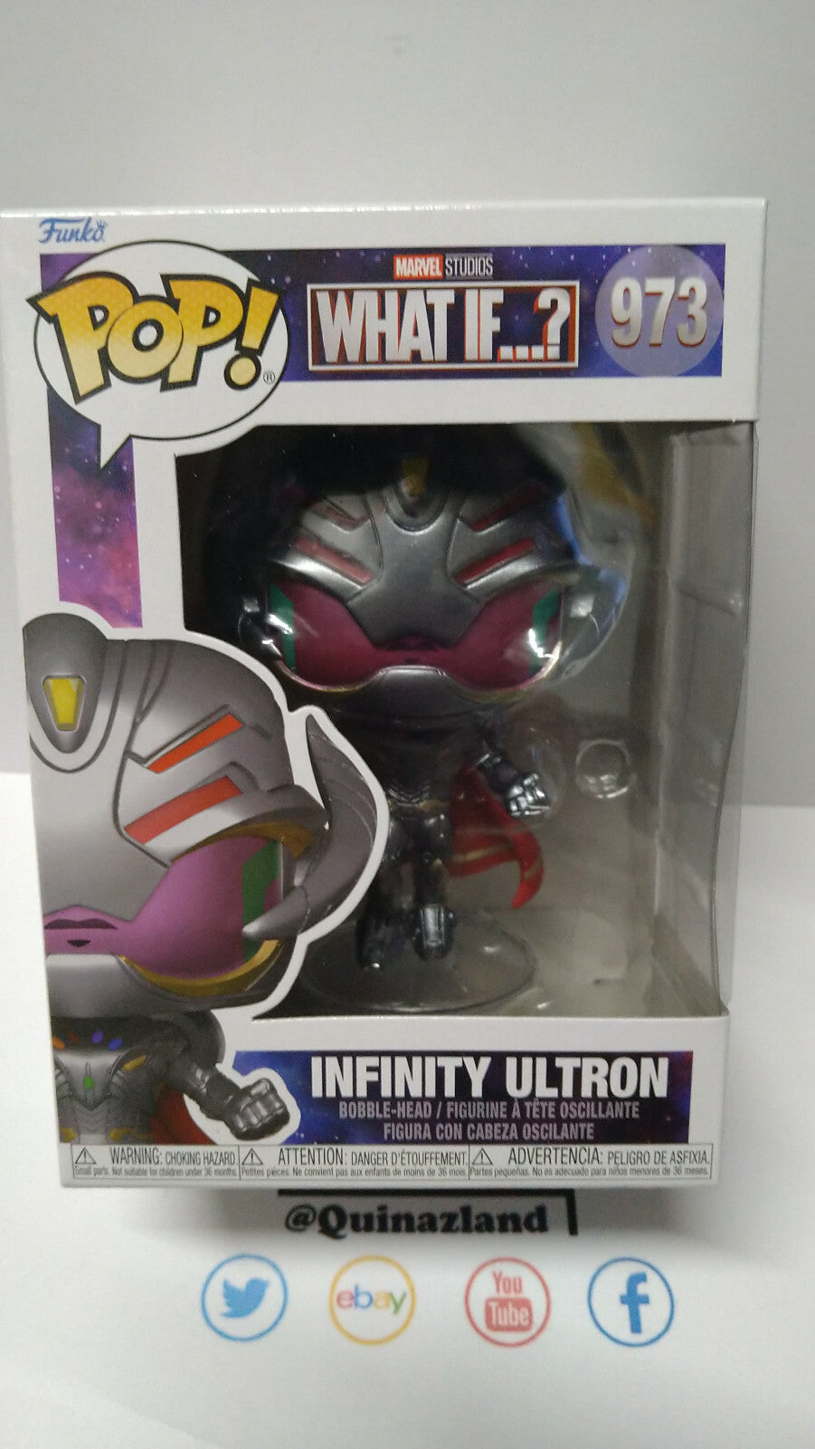 Funko Pop! MARVEL WHAT IF 973 Infinity Ultron (F35)
