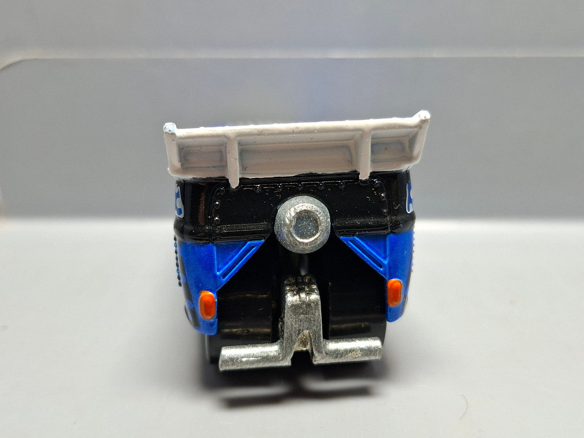 Hot Wheels Volkswagen Drag Bus Mattel Web page Exclusive 1999 bleue (NP11)
