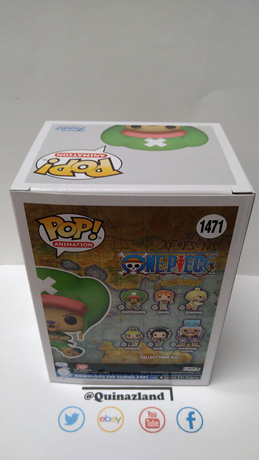 Funko Pop! ONE PIECE POP Animation N° 1471 Chopperemon (Wano) (F1)