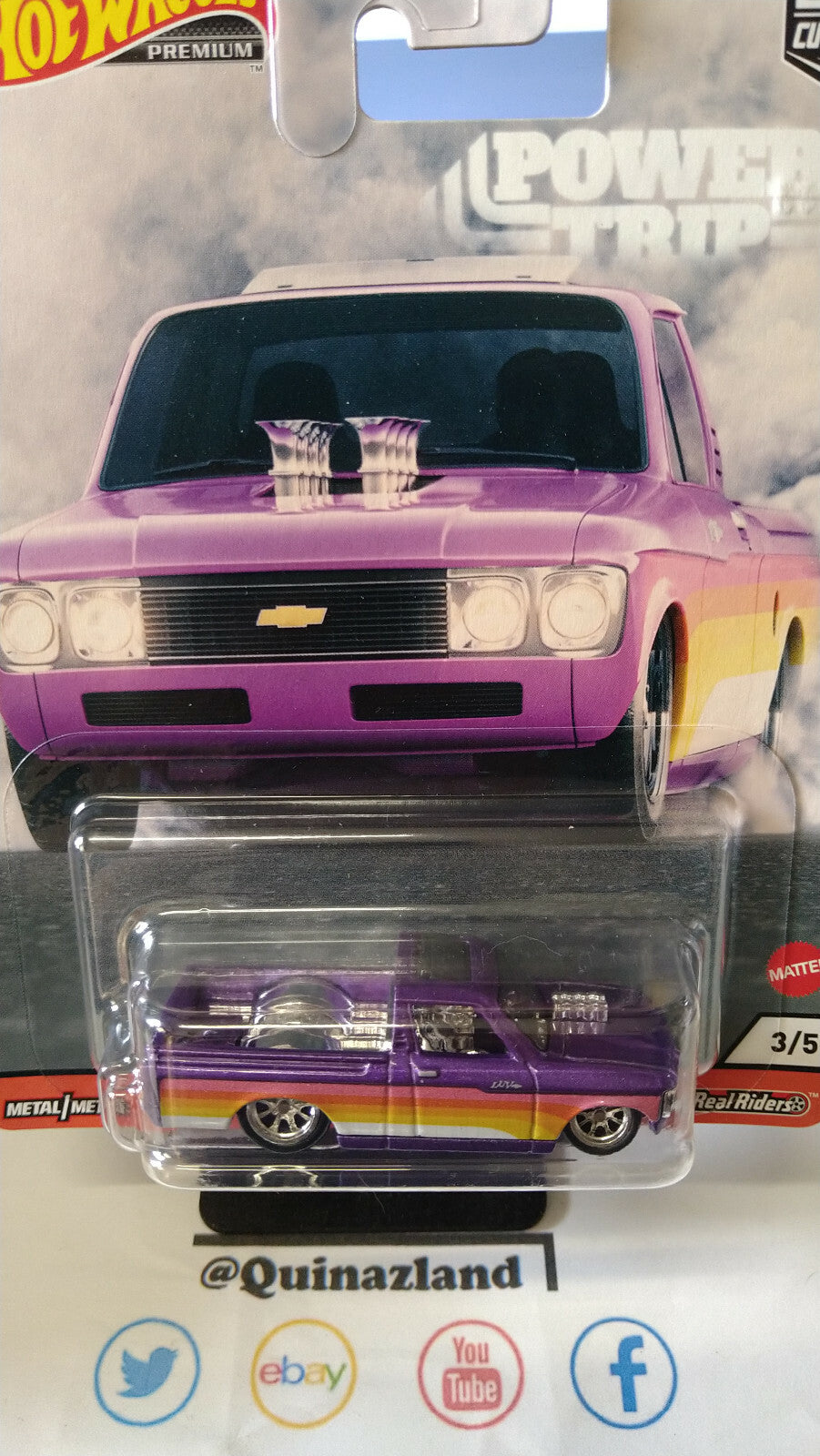Hot Wheels Power Trip Buick Plymouth GMC Dodge Chevy  lot  5 (NG106-110)