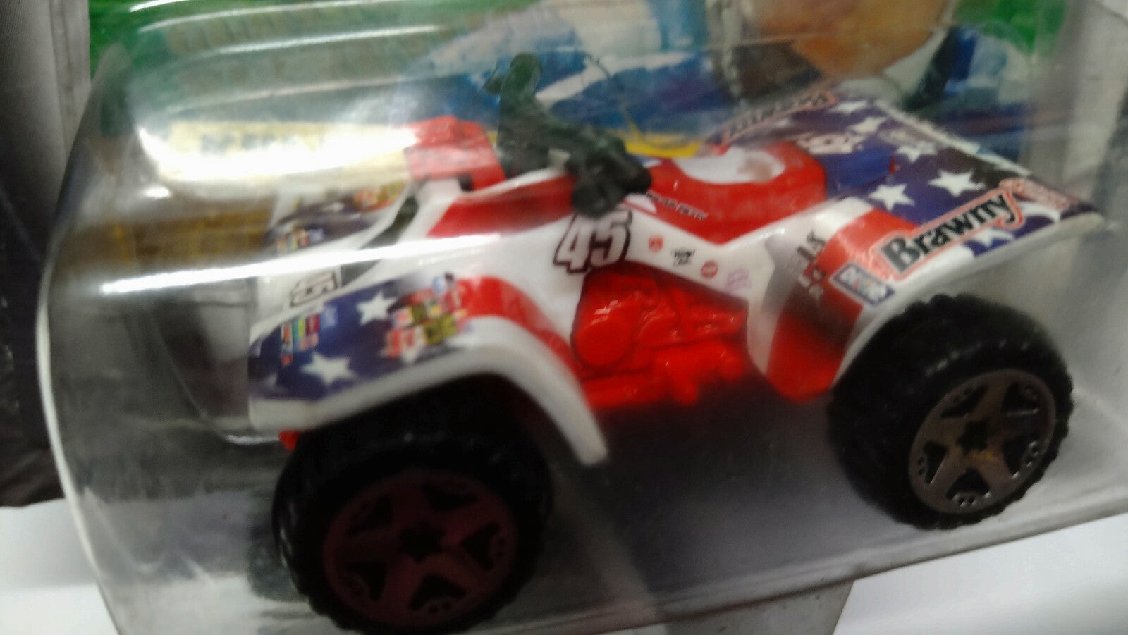 Hot Wheels Racing ATV Kyle Petty bulle décollée (NG54)