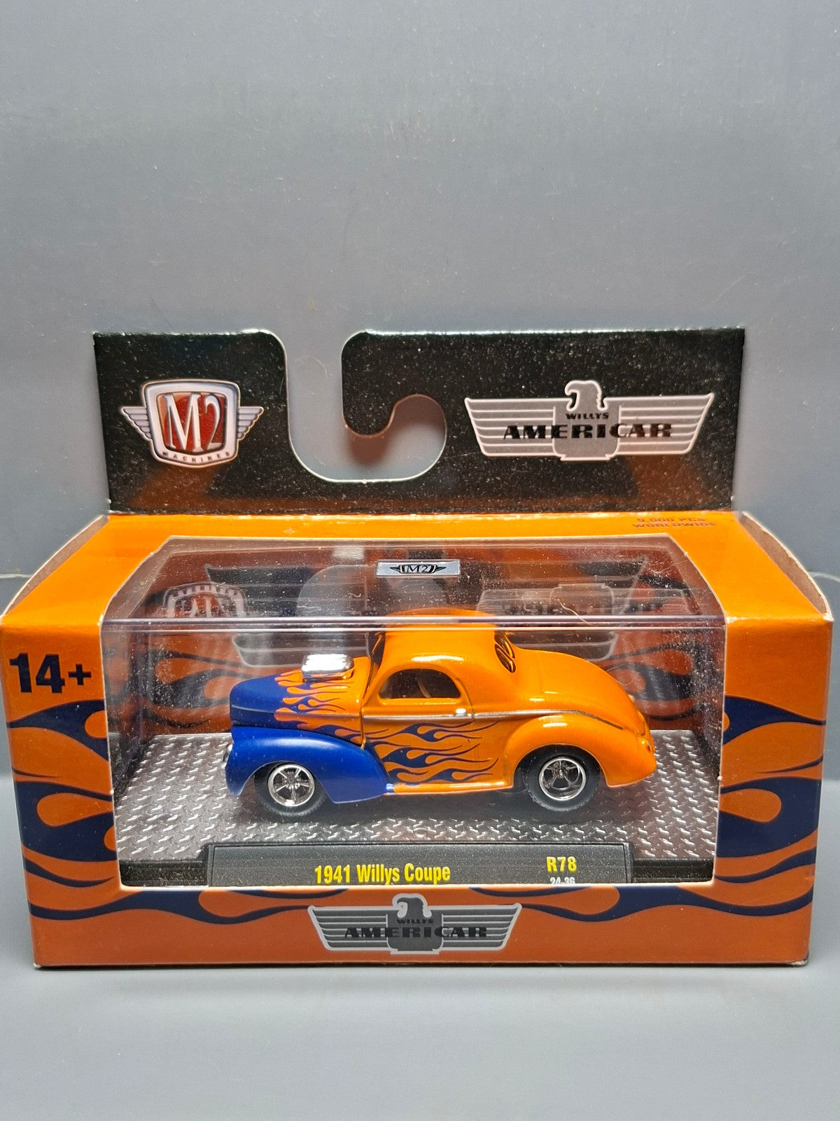 M2 Machines Detroit-Muscle Release 78 1941 Willys Coupe (NP04)