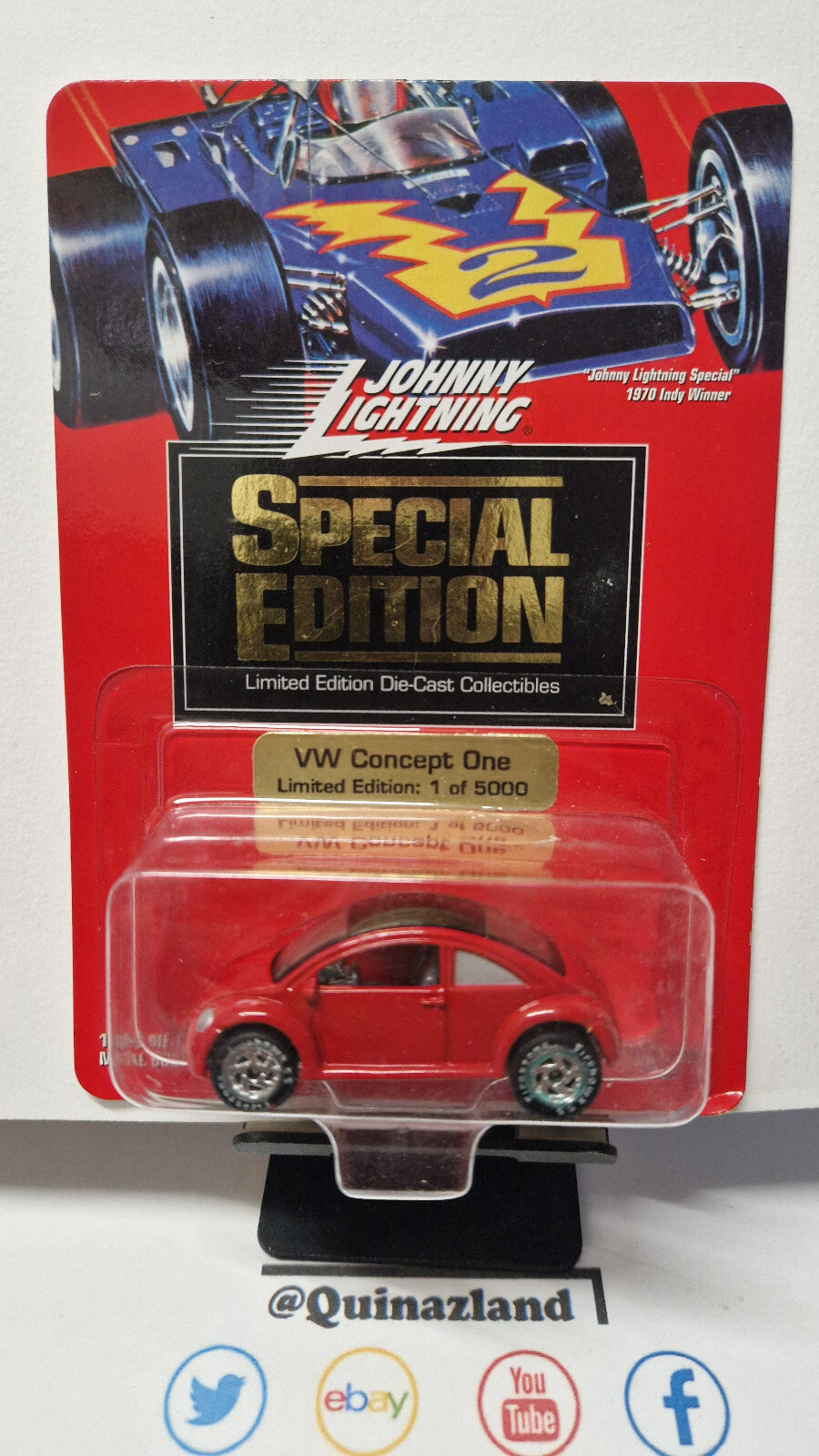 Johnny Lightning Spécial edition Volkswagen VW concept one (NP06)