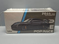 Pop Race 1/64 Porsche 992 Stinger GTR Carbon Edition (Blue Line) (CP07)