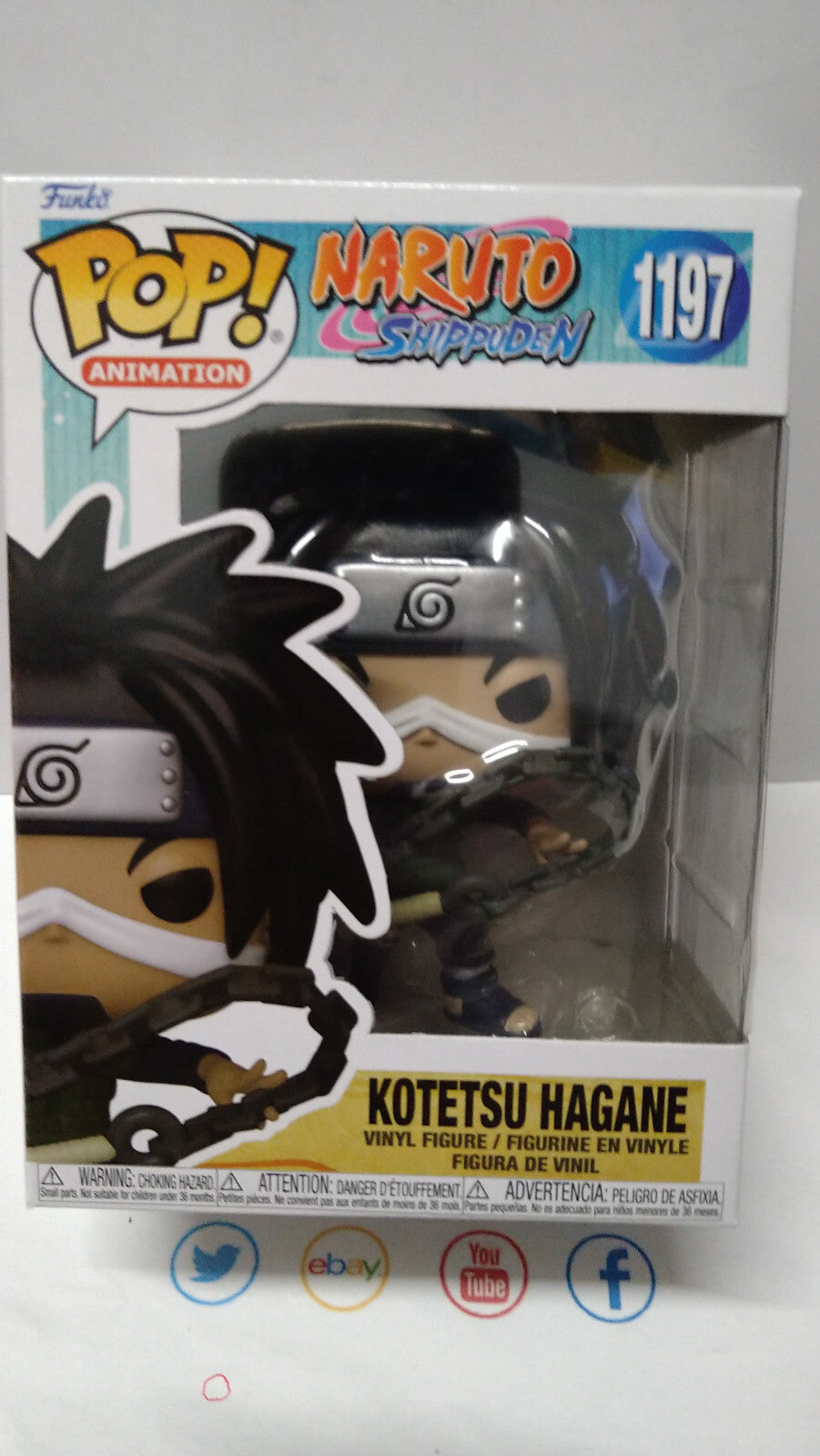 Funko Pop! NARUTO N° 1197 Kotatsu Hagane avec arme (FU42)