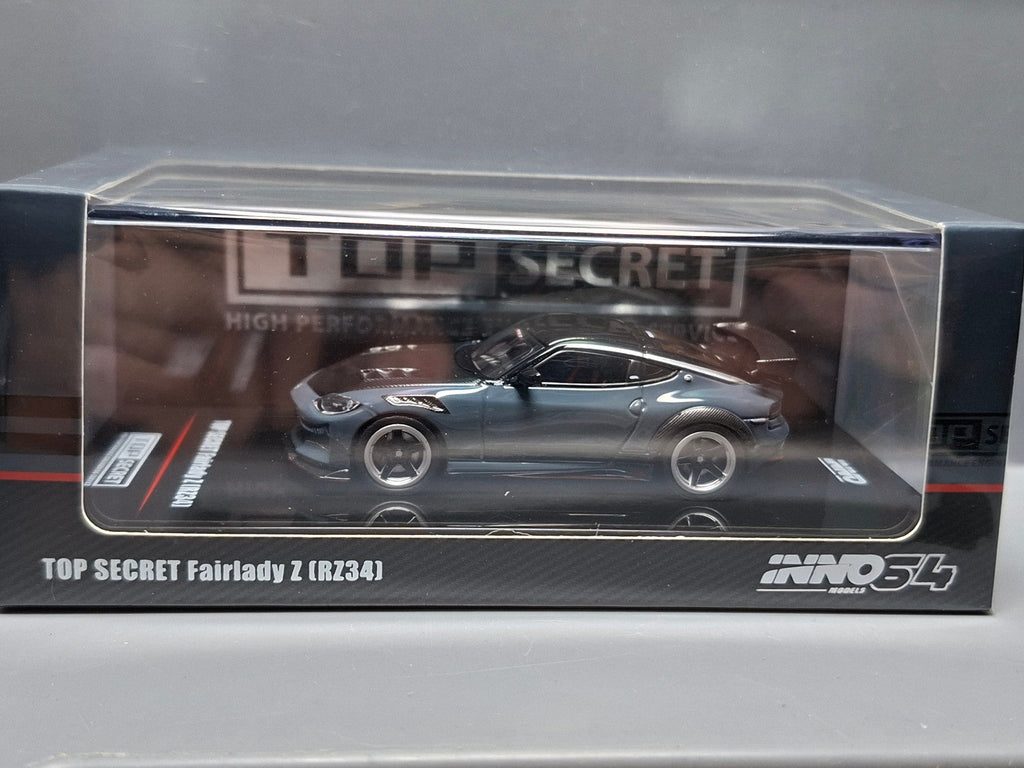 INNO64 Nissan Top Secret Fairlady Z (RX34), stealth grey (CP15)