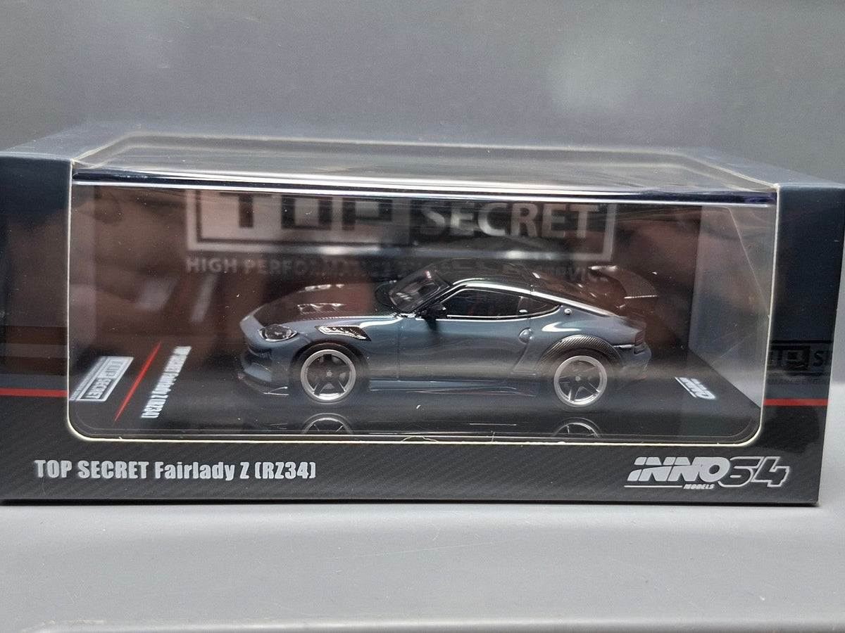 INNO64 Nissan Top Secret Fairlady Z (RX34), stealth grey (CP15)