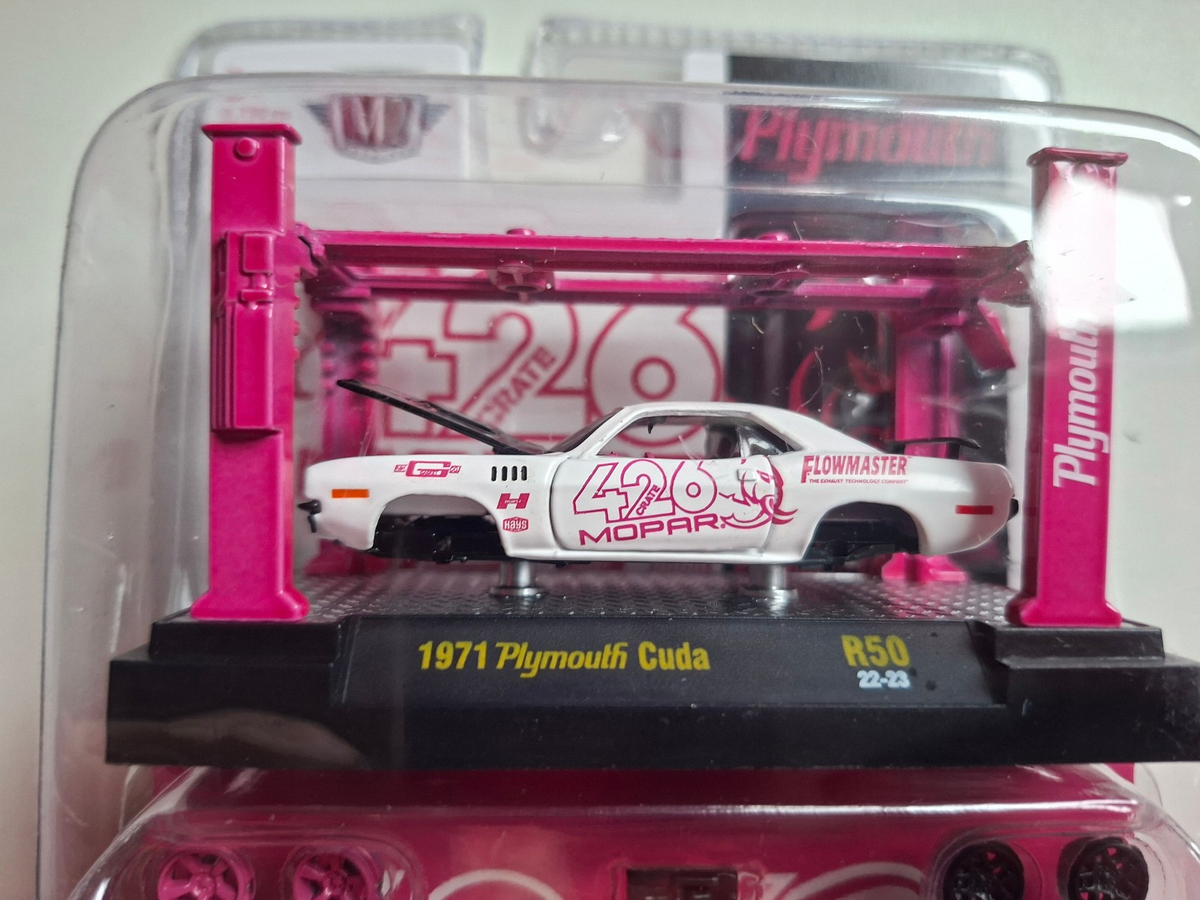 M2 Machines Model Kit Release 50 1971 Plymouth Cuda (NG52)