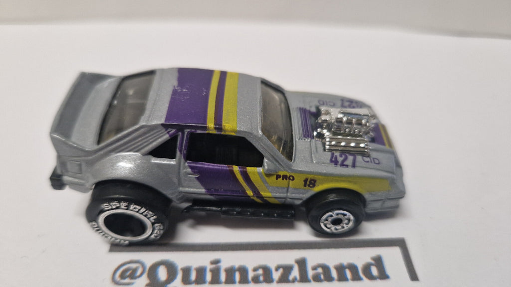 Matchbox 1983 Ford mustang GT 427 CID   (A22)