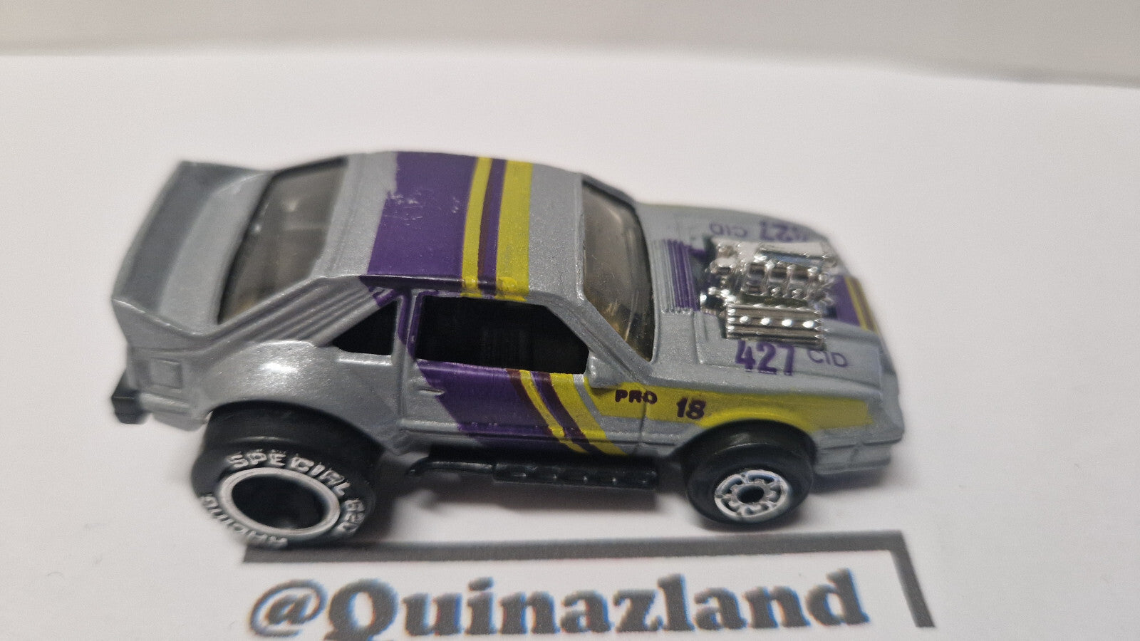 Matchbox 1983 Ford mustang GT 427 CID   (A22)