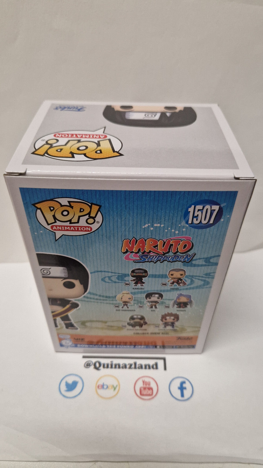 Funko Pop! NARUTO SHIPPUDEN POP Animation N° 1507 Sai (F7)