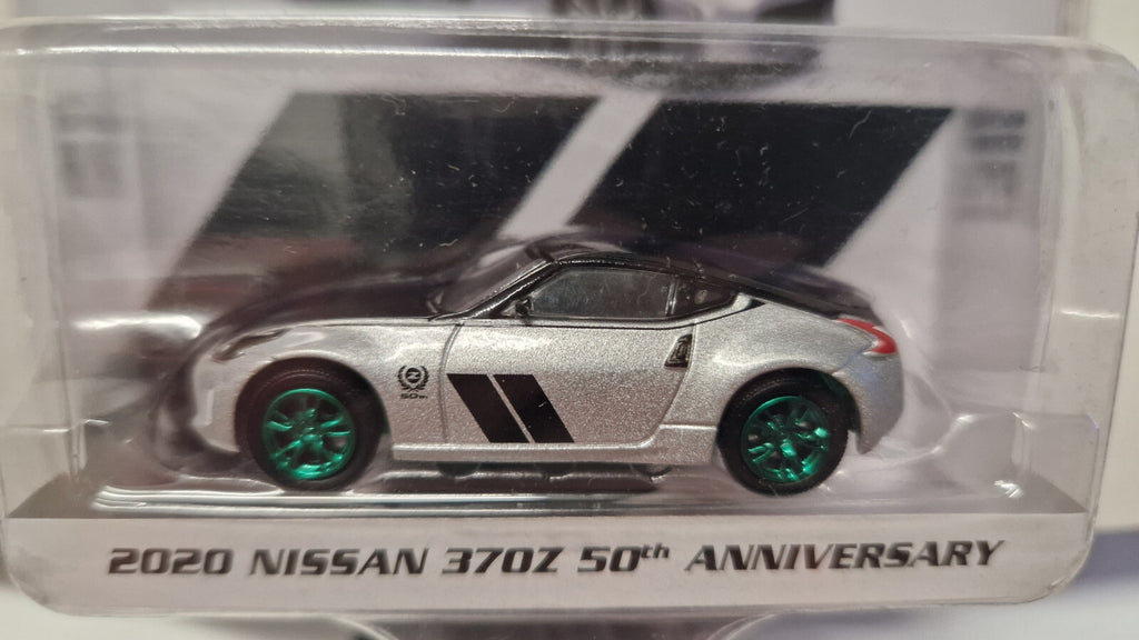 Greenlight 50th Anniversary 2020 Nissan 370Z  Green Wheels Chase (NG79)