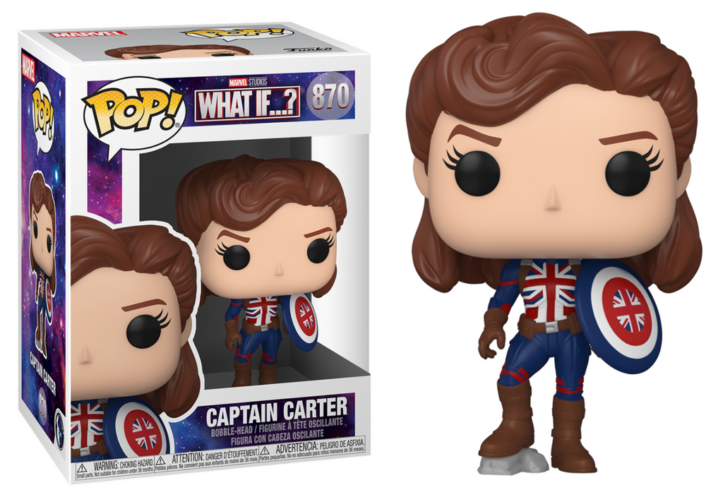 Funko Pop! Marvel What If ...? #870 Captain carter (F45)