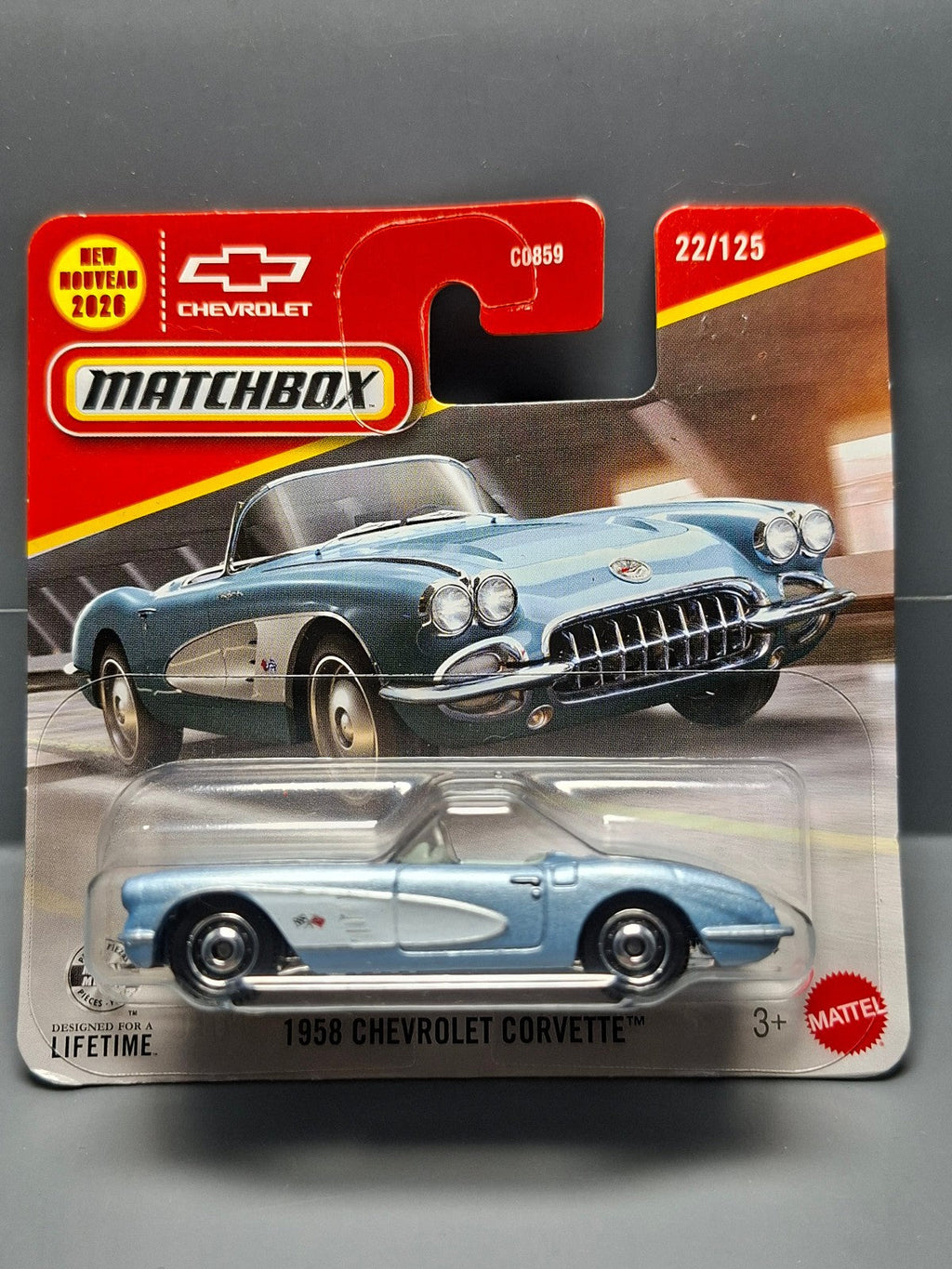 Matchbox 1958 Chevrolet Corvette 2026-022 (CP04)