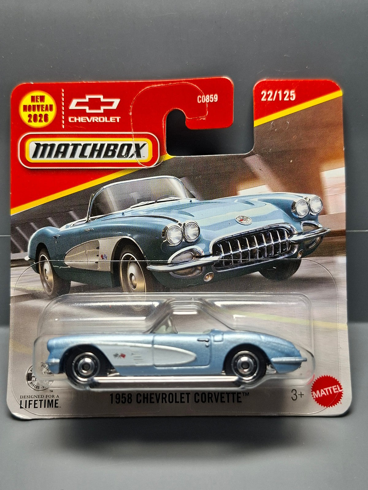 Matchbox 1958 Chevrolet Corvette 2026-022 (CP04)