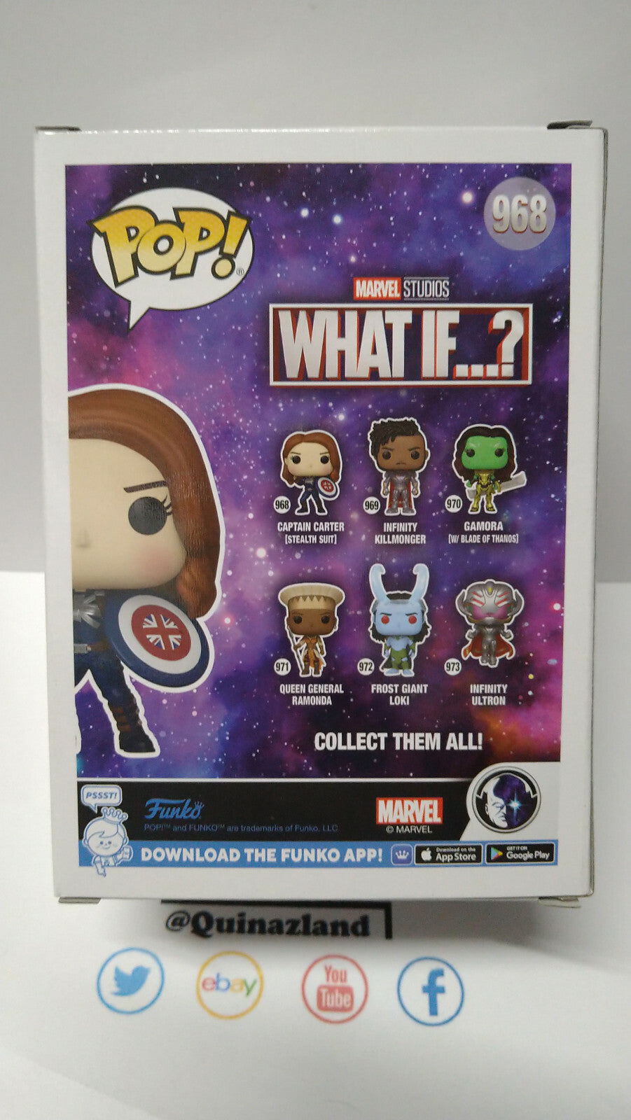 Funko Pop! MARVEL WHAT IF #968 Captain Carter (F21)