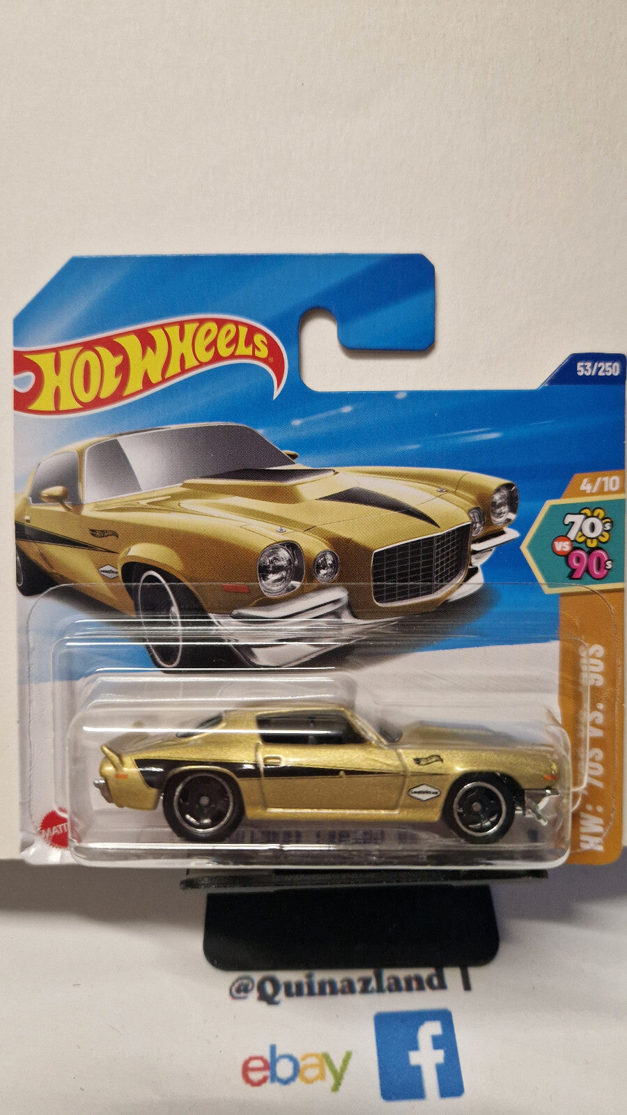 Hot Wheels '70 Chevy camaro RS 2025-053 (NP47)