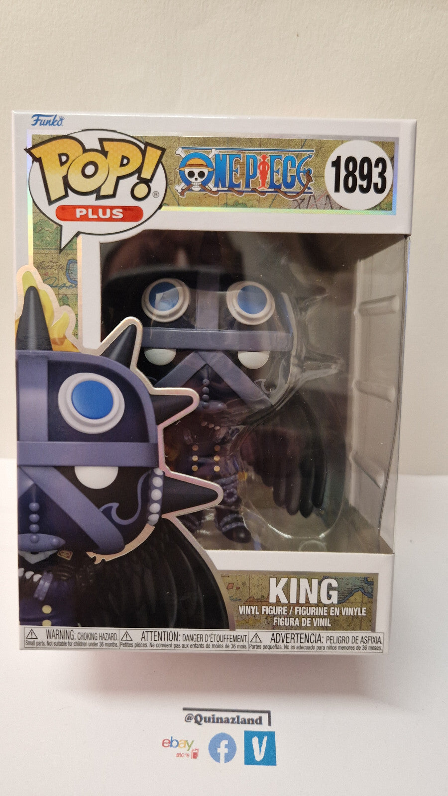 Funko Pop!  One Piece Pop Animation N° 1893 King    (F51)
