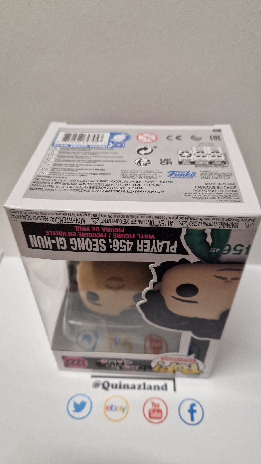 Funko Pop! SQUID GAME 1222 Gi-hun 456 (F3)