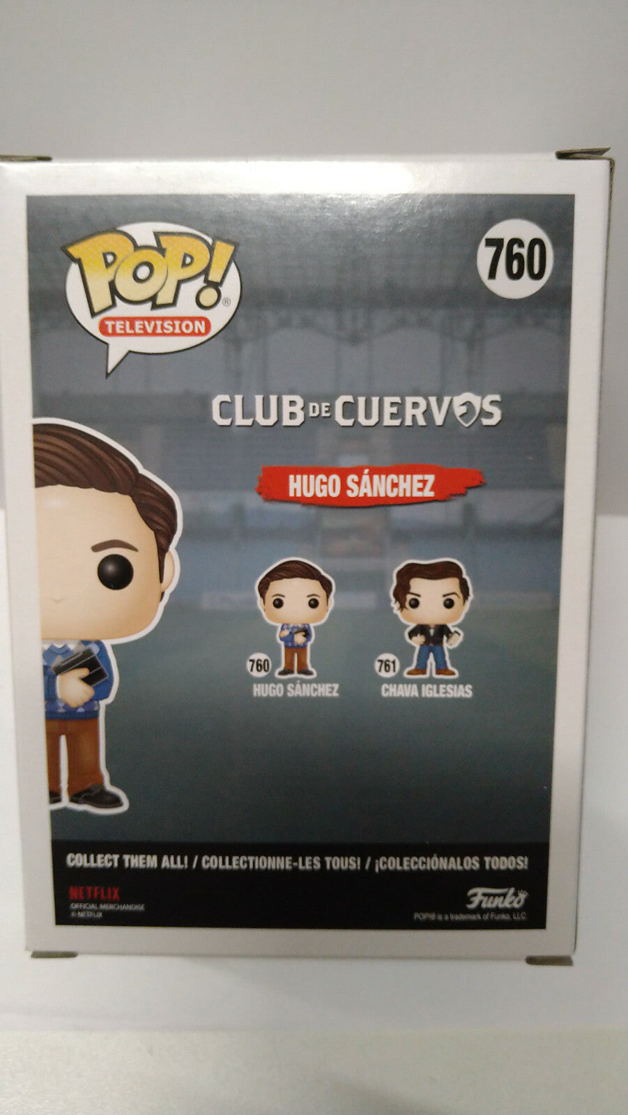 Funko Pop! Club De Cuervos #760 Hugo Sanchez (F40)