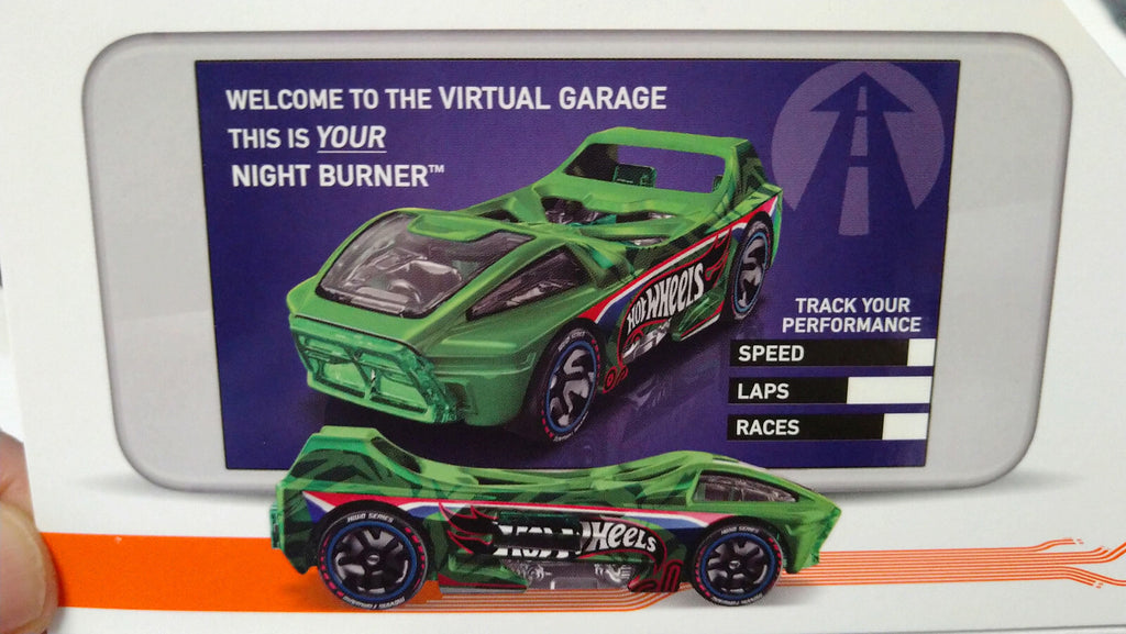 Hot Wheels ID Night Burner  (NG63)