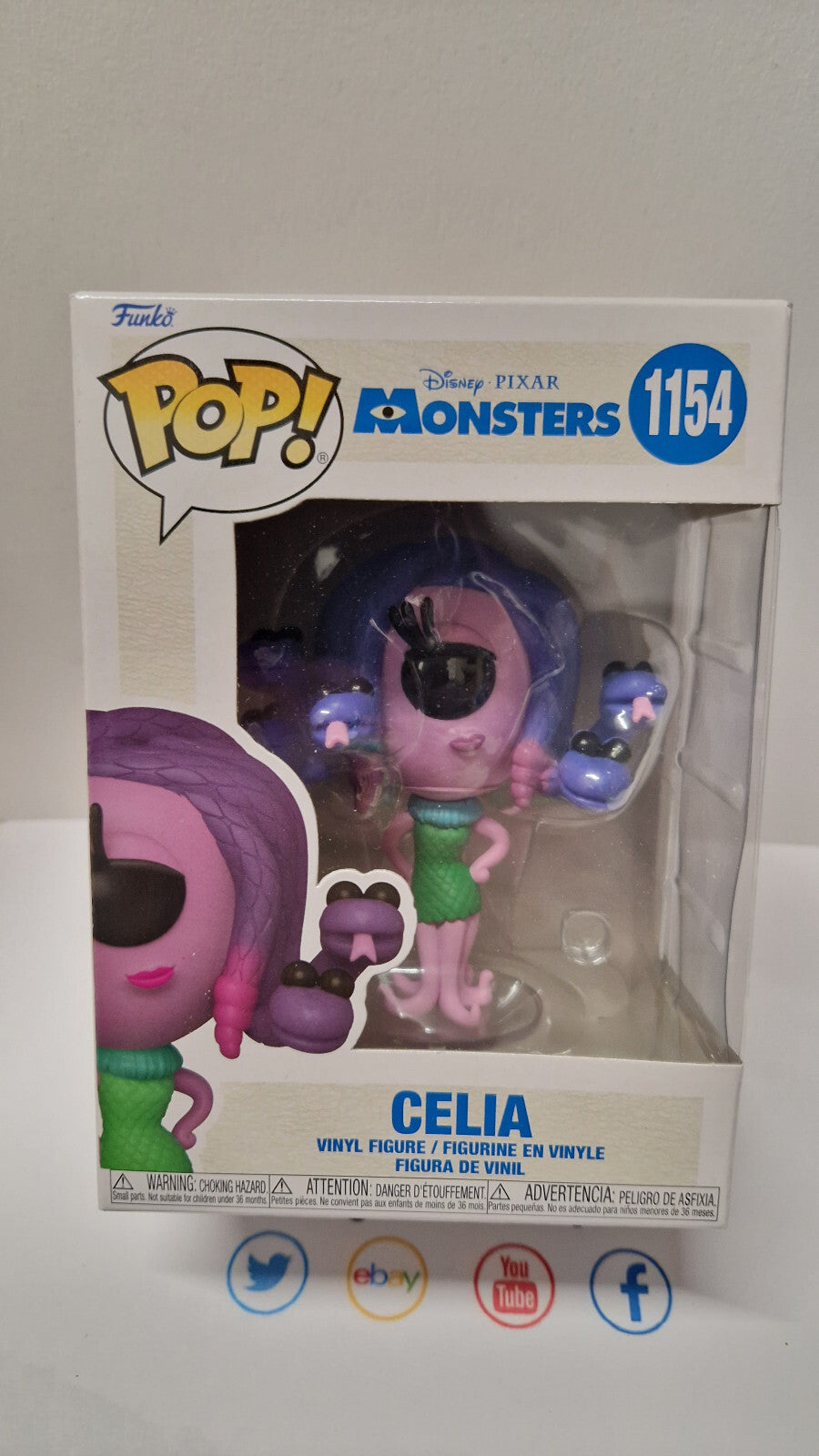 Funko Pop! MONSTERS INC 20TH 1154 Celia (F41)