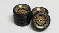 Set de jantes  pneu gomme pour Custom A8 (ET)