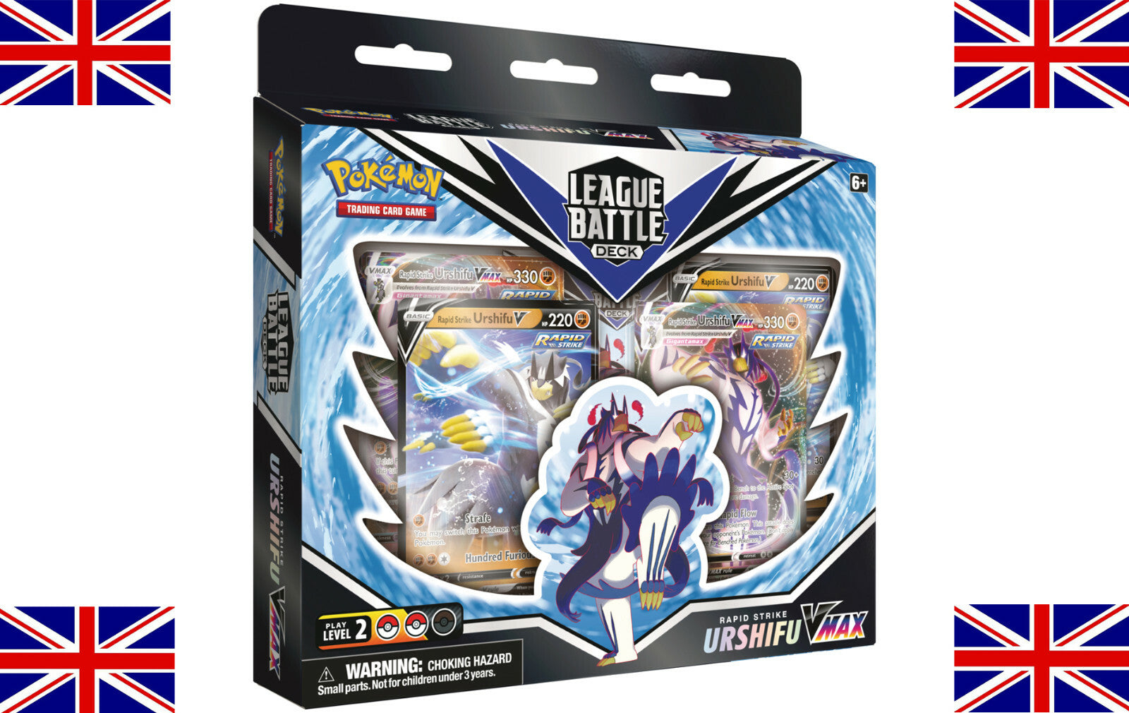 Pokémon league battle deck rapid strike Urshifu V max neuf scellé vers anglaise
