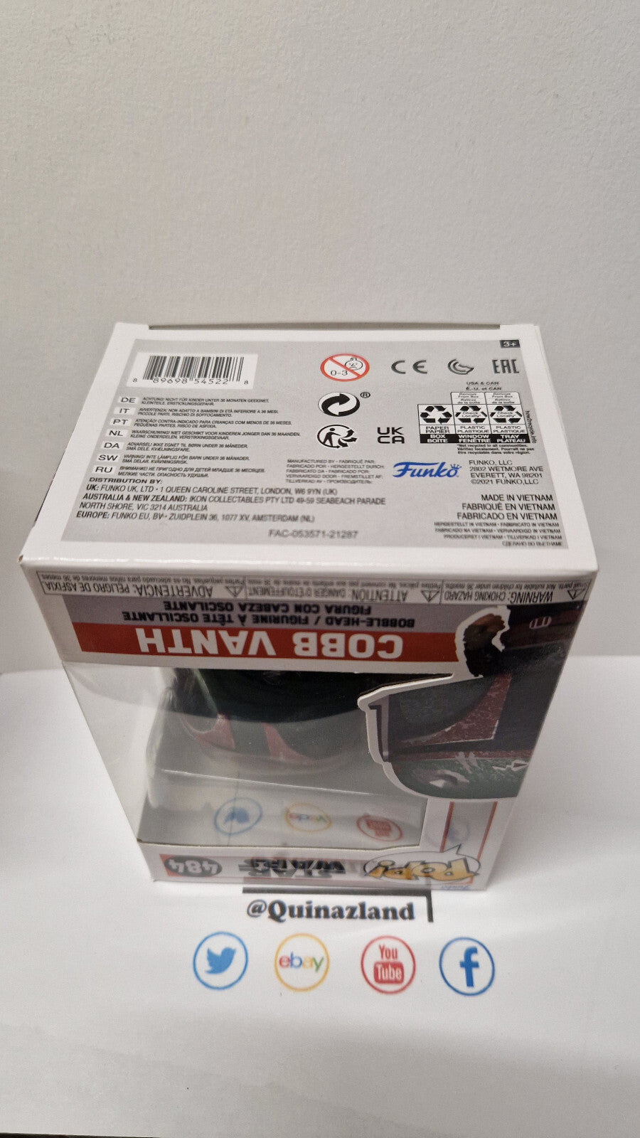 Funko Pop! Stars Wars Mandalorian 484 Cobb Vanth (F43)