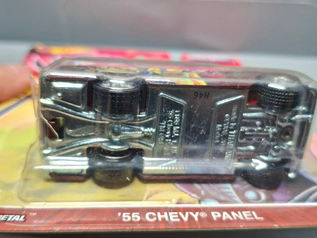 Hot Wheels 2021 masters of the universe  55 chevy panel  bulle fendue   (NG48)