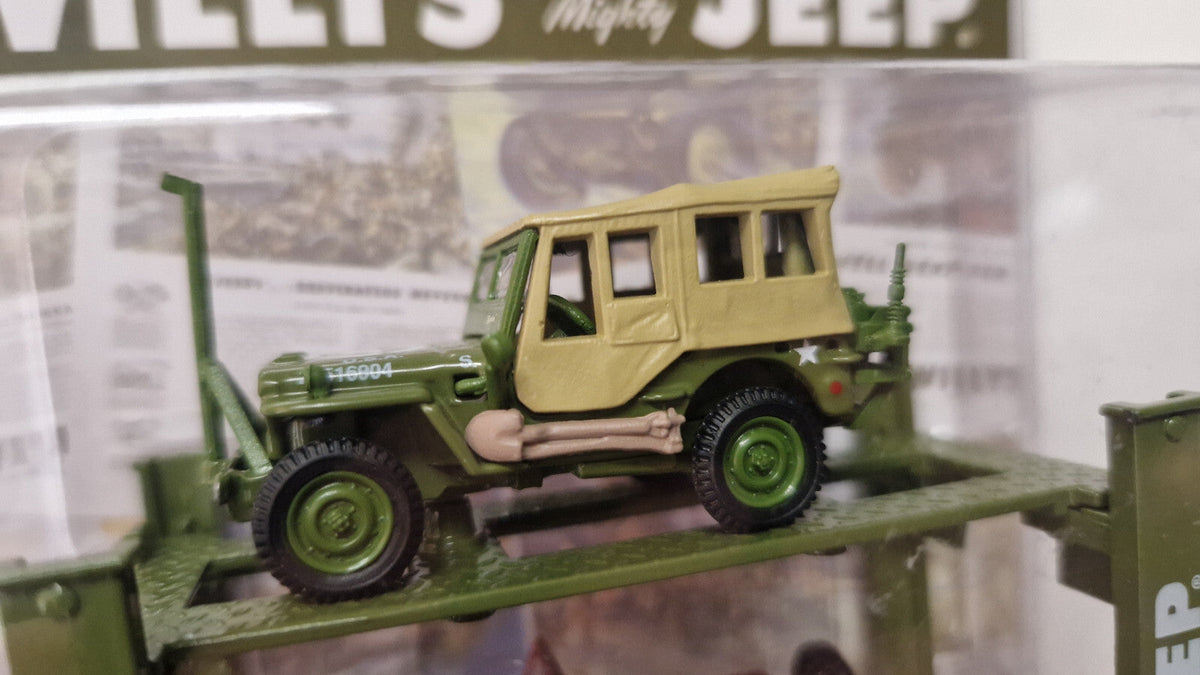 M2 Machines Auto-Lift Willy's Jeep 1944 Jeep MB  (NG25)