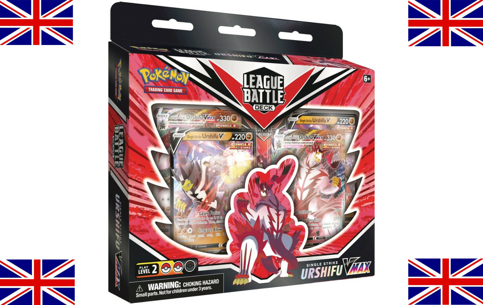 Pokémon league battle deck single strike Urshifu V max neuf scellé vers anglaise