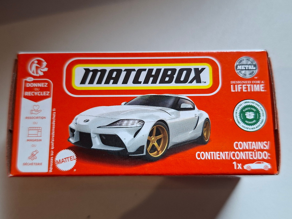 Matchbox 2023 Toyota GR Supra 39/100 (NP27)