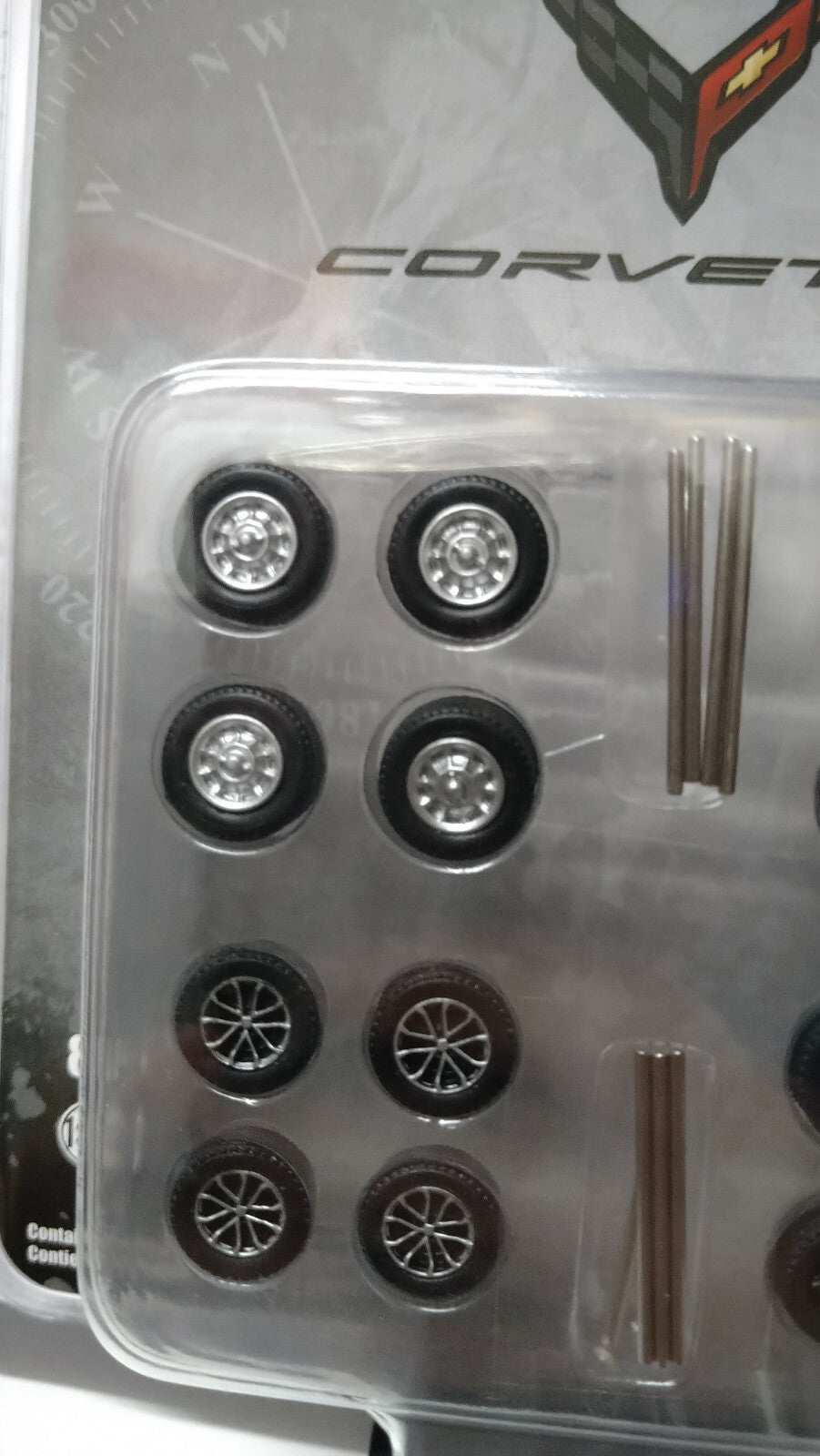 Greenlight  Wheel & Tires Packs Corvette set de jantes (NG75)