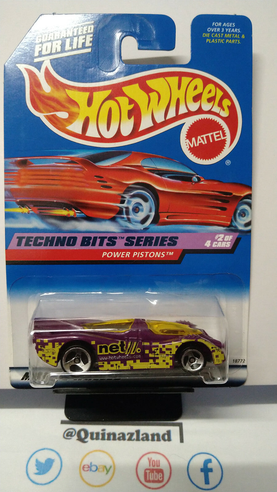 Hot Wheels Power Pistons 1998-690 version 3SP (NP19)