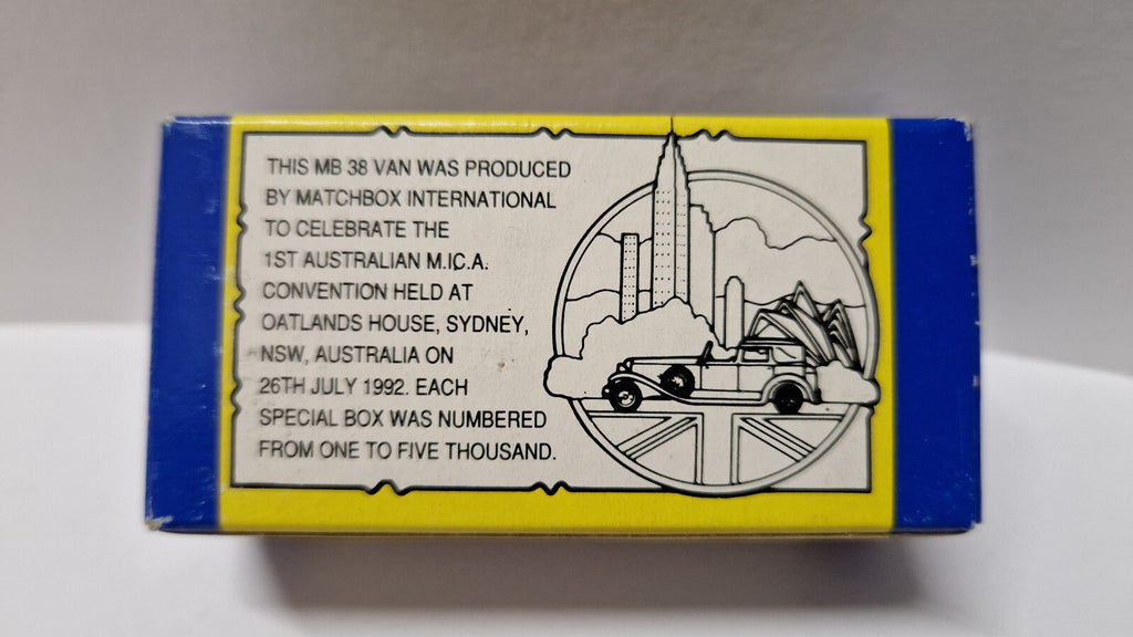 Matchbox 1992 Australie 1st MICA convention  Ford model A   (NP28)