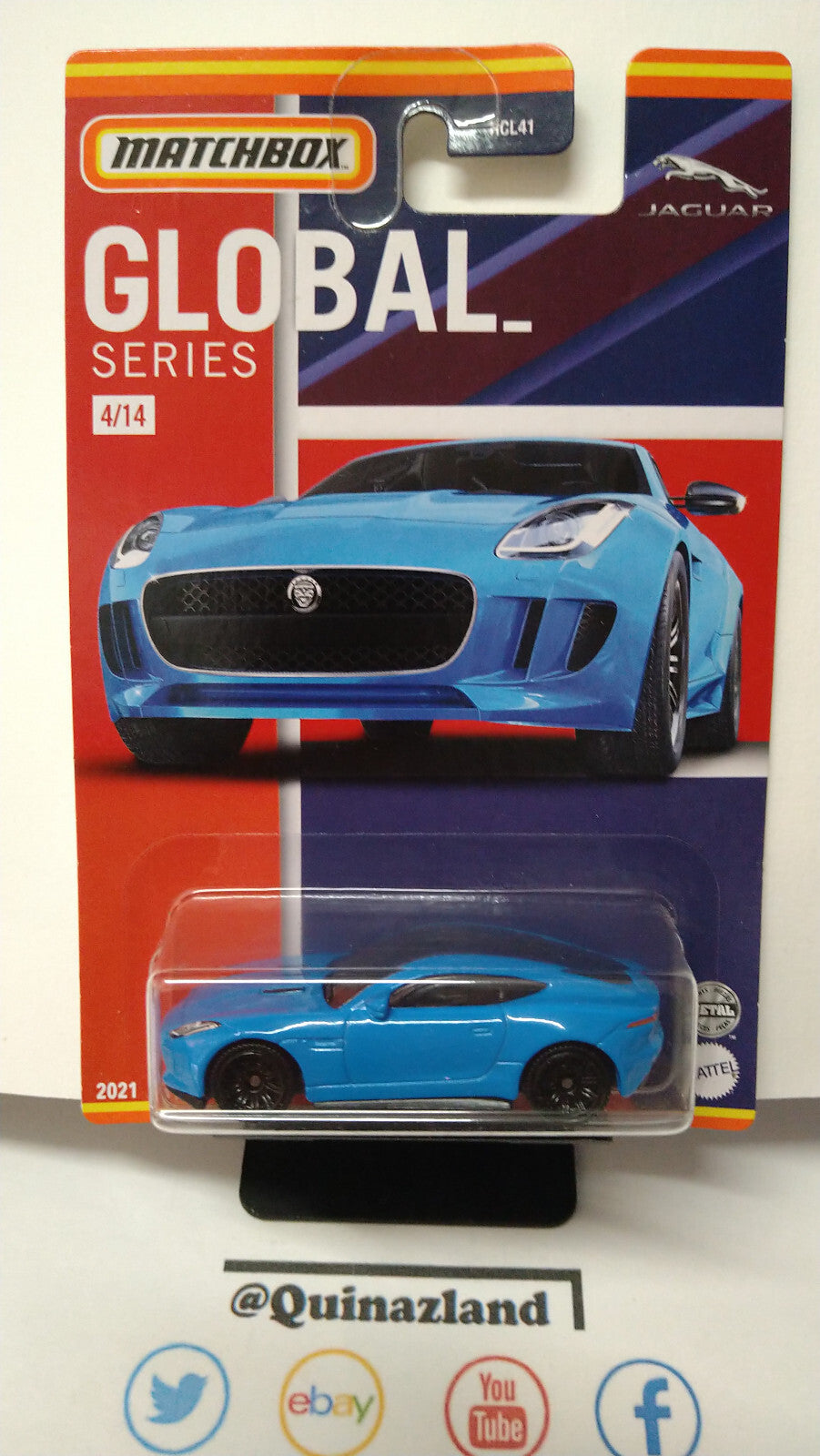 Matchbox série Global 15 jaguar f-type coupe (NP48)