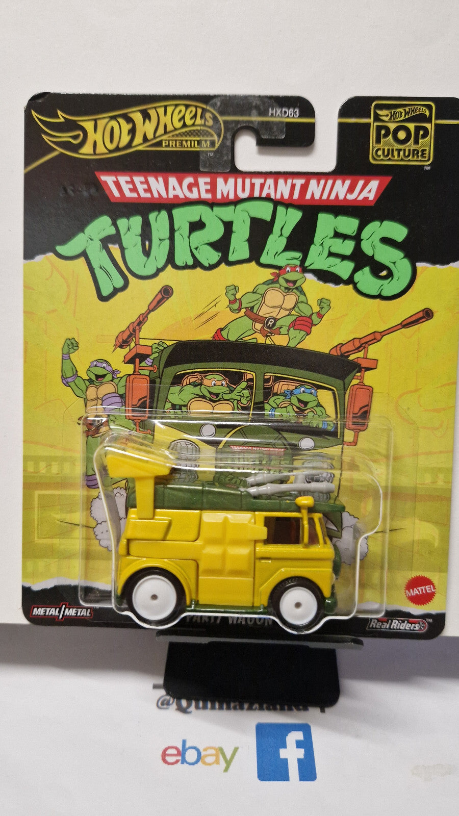 Hot Wheels 2024 pop culture Teenage Mutant Ninja  PARTY WAGON (NG38)