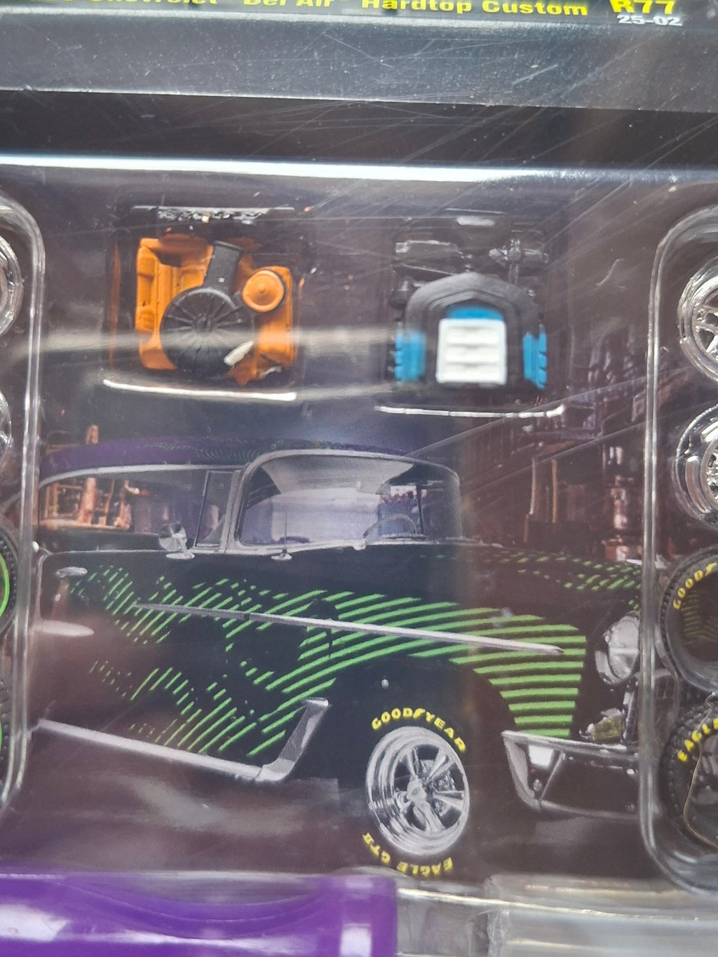 M2 Machines Model Kits Release 77 1955 Chevrolet Bel Air Hardtop Custom (NG57)