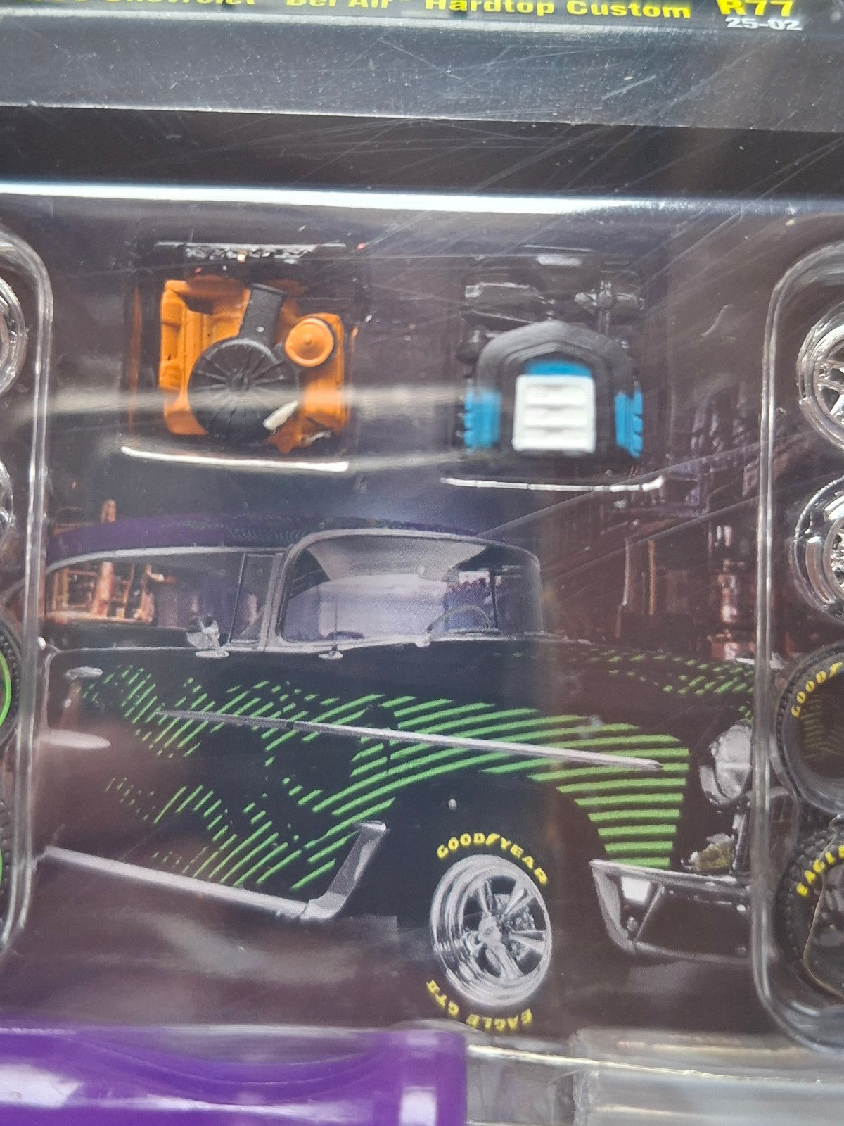 M2 Machines Model Kits Release 77 1955 Chevrolet Bel Air Hardtop Custom (NG57)
