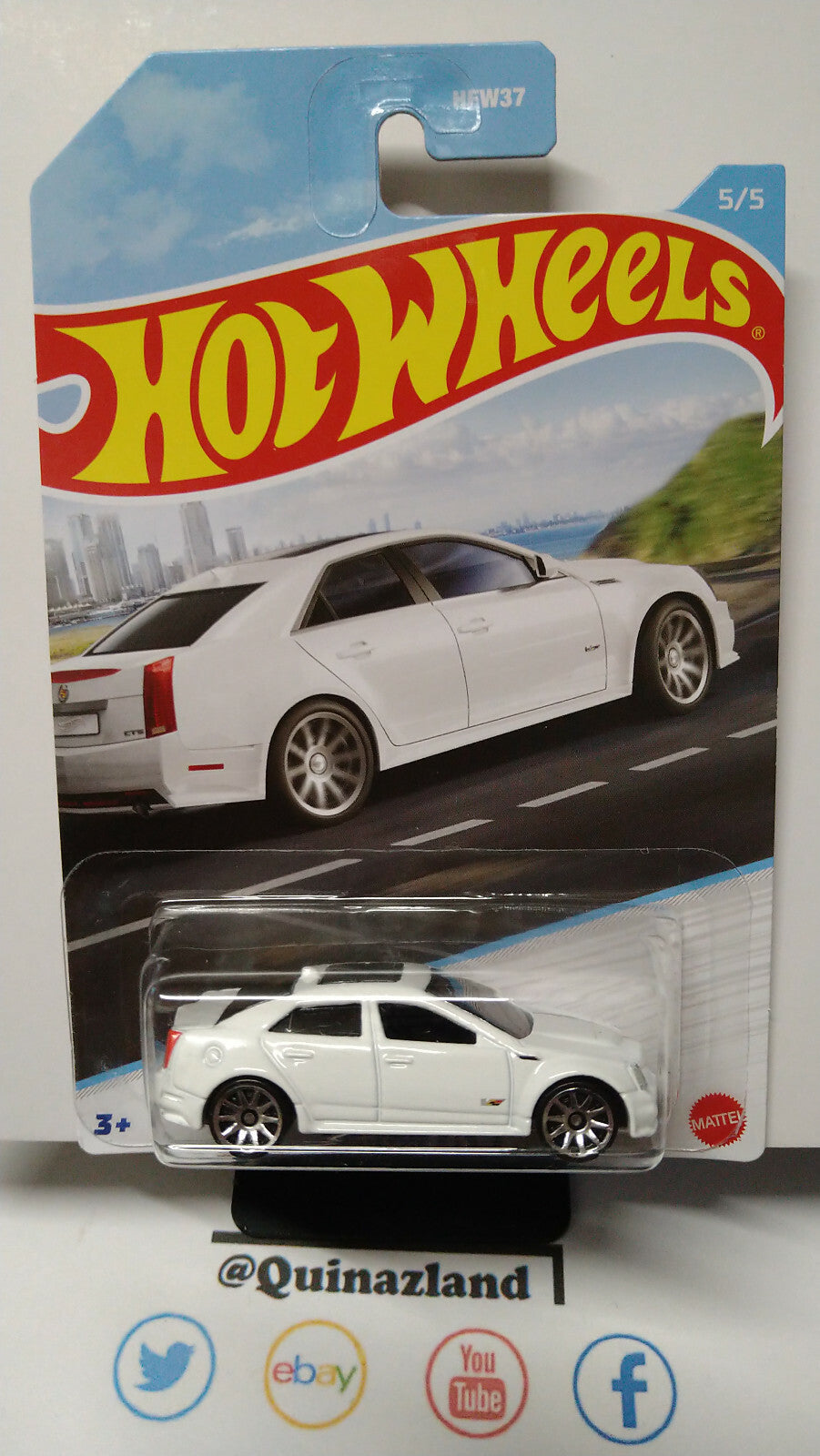 Hot Wheels Automotive Luxury Sedans Cadillac cts-v (NP47)