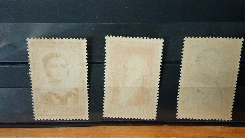 lot 6 Timbres France Personnages célèbres du XIX siècle 1951