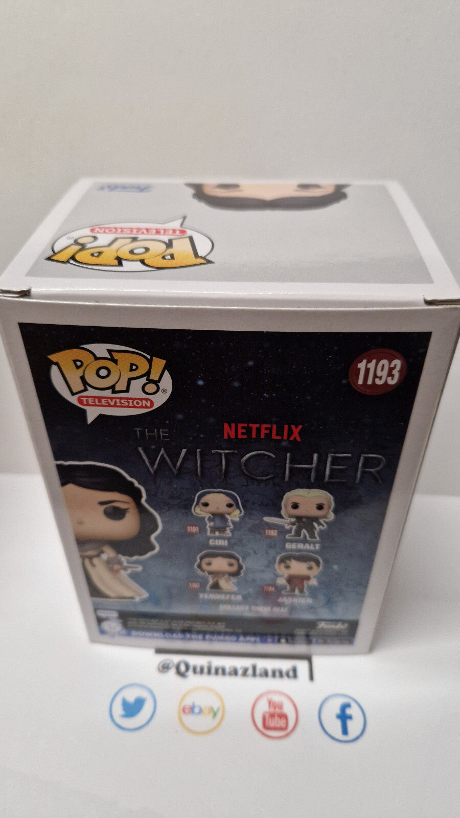 Funko Pop! THE WITCHER 1193 Yennifer (F43)