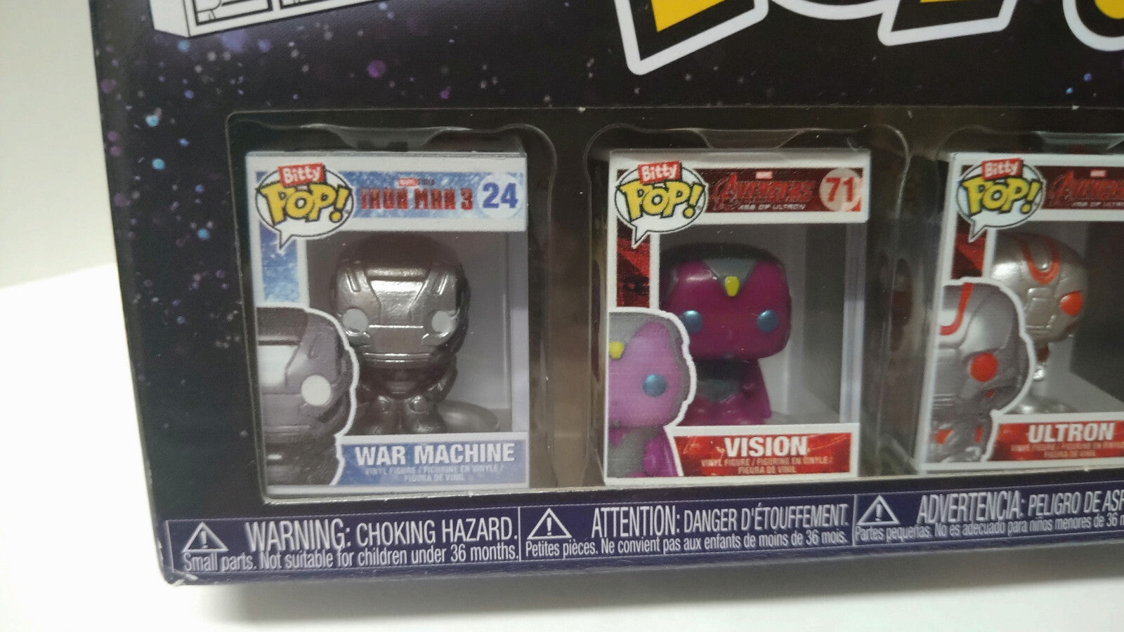 Funko Bitty Pop! 2.5cm Infinity Saga  Pack War Machine Vision Ultron (F13)